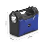 HF-F299 Wireless Bluetooth 5.1 Portable Speaker Solar Rechargeable Torch Light FM Radio TF Slot