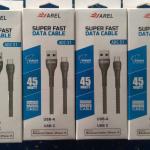 45 Watt Type C Data Cable with 6 months Guarantee